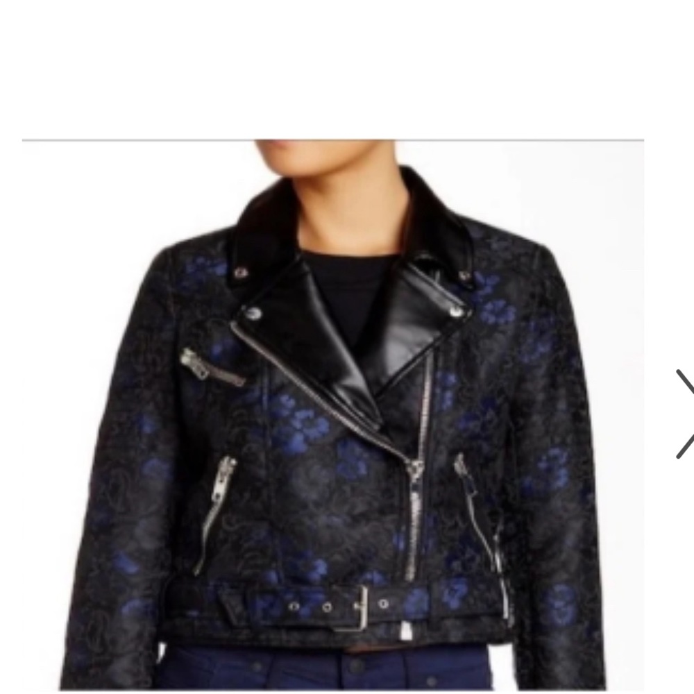 ABS by Allen Schwartz leather jacket